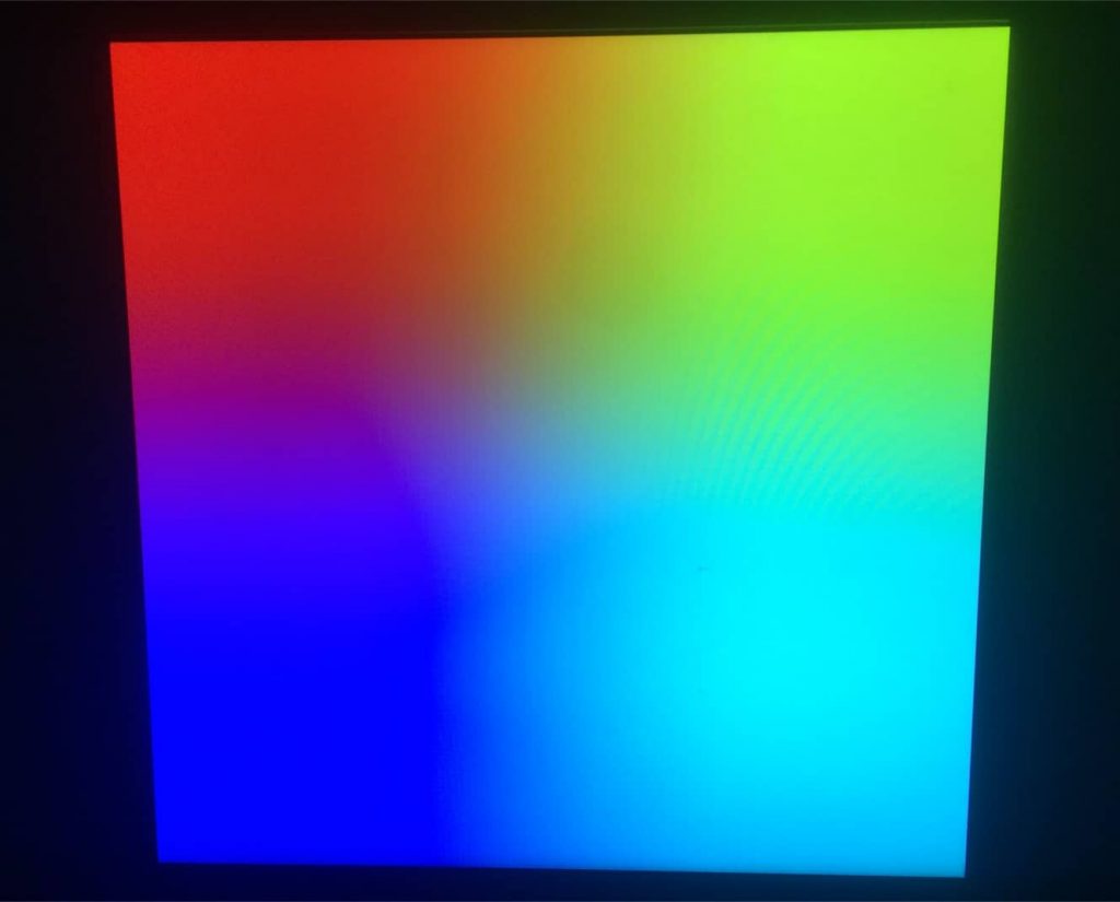 Schermata arcobaleno